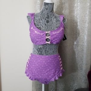 Tangled disney swim set